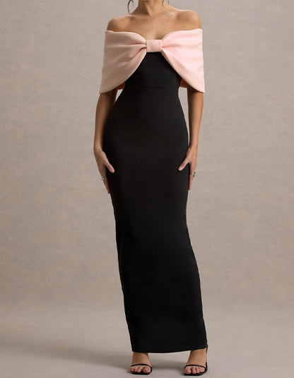Bow Strapless Dress