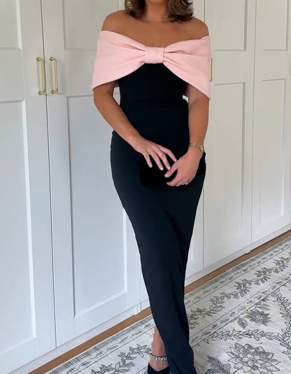 Bow Strapless Dress