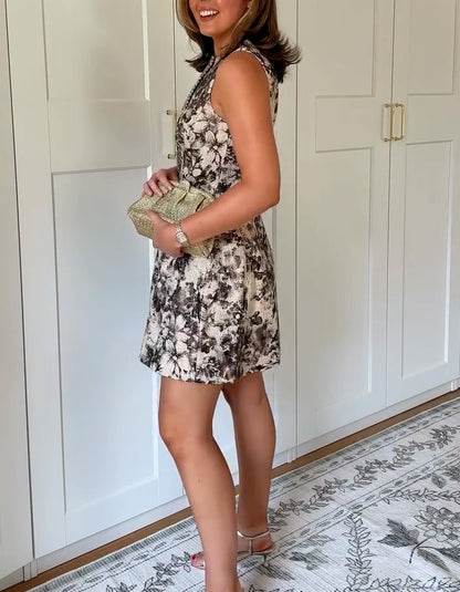Multi-Color Mini Dress