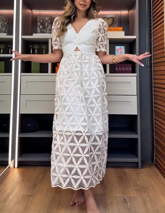 White Fashion Dress