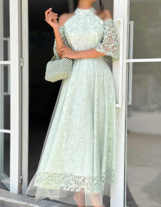 Green Delicate Dress