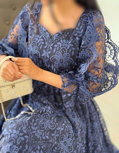 Blue Dazzling Dress