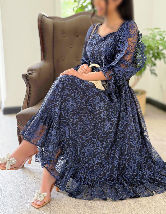 Blue Dazzling Dress