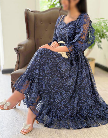 Blue Dazzling Dress