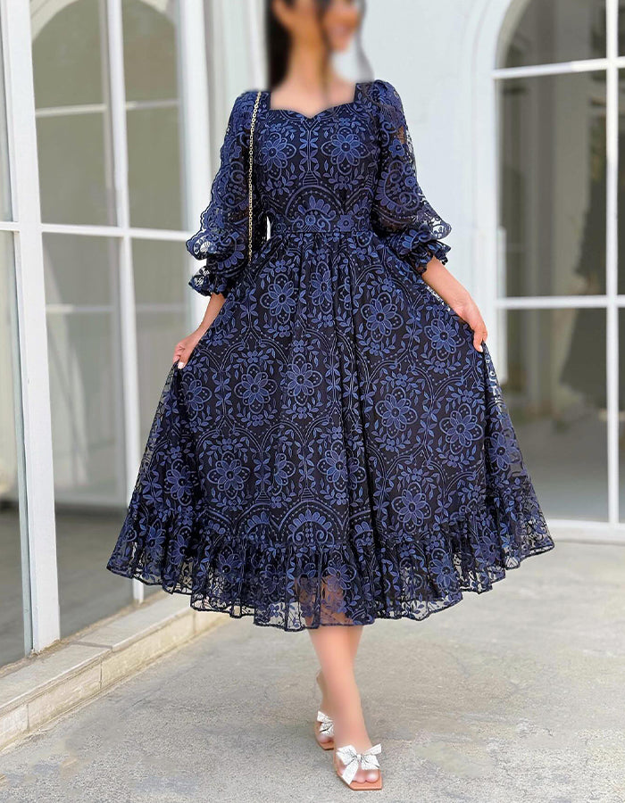 Blue Dazzling Dress