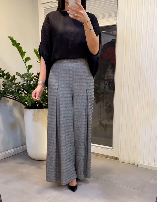 Black-Gray Casual Suit
