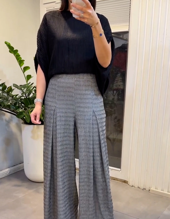 Black-Gray Casual Suit