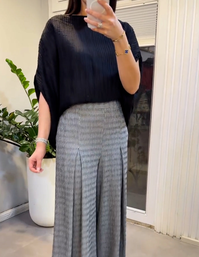 Black-Gray Casual Suit