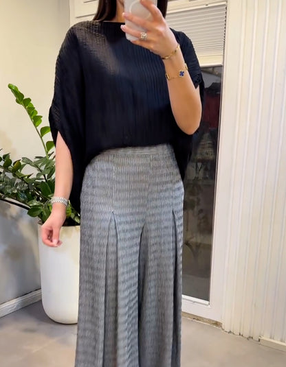 Black-Gray Casual Suit
