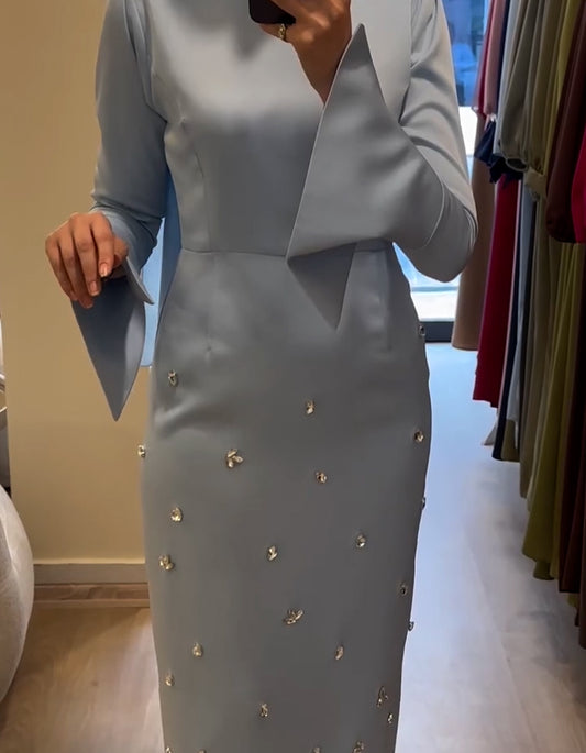 Long-Sleeved Dress