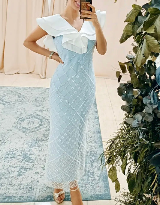Blue Tulle Dress