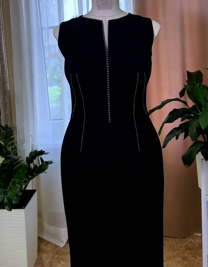 Fitted Sleeveless Dress