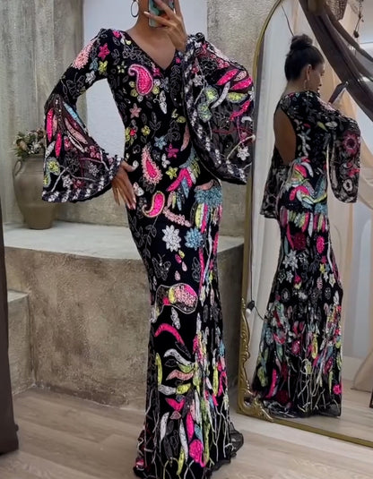 Elegant Sequins Dress