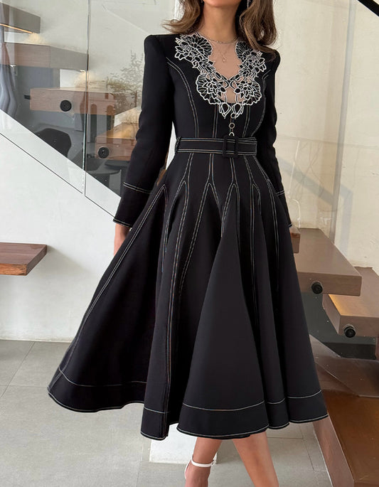 Denim A-Line Dress
