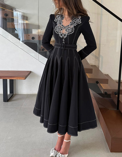 Denim A-Line Dress