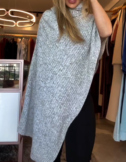 Gray Multiple Styling Sweater