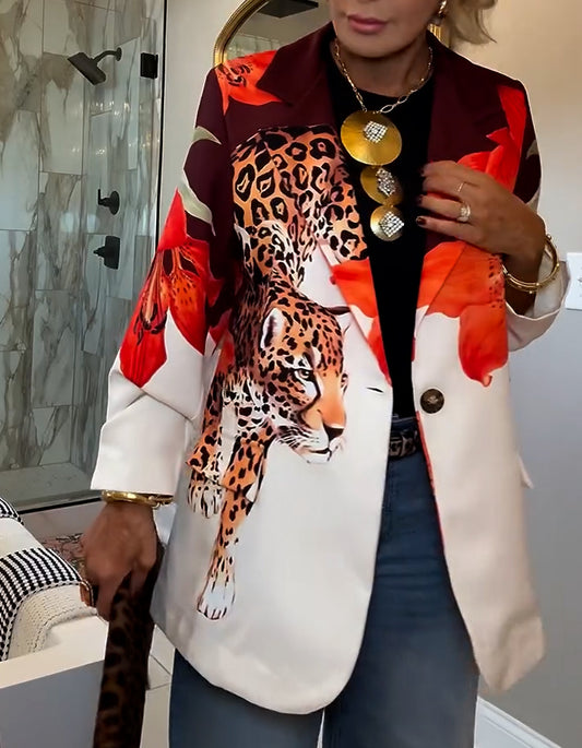 Tiger Printing Jacket