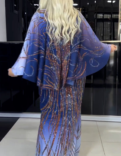 Gradient Maxi Dress