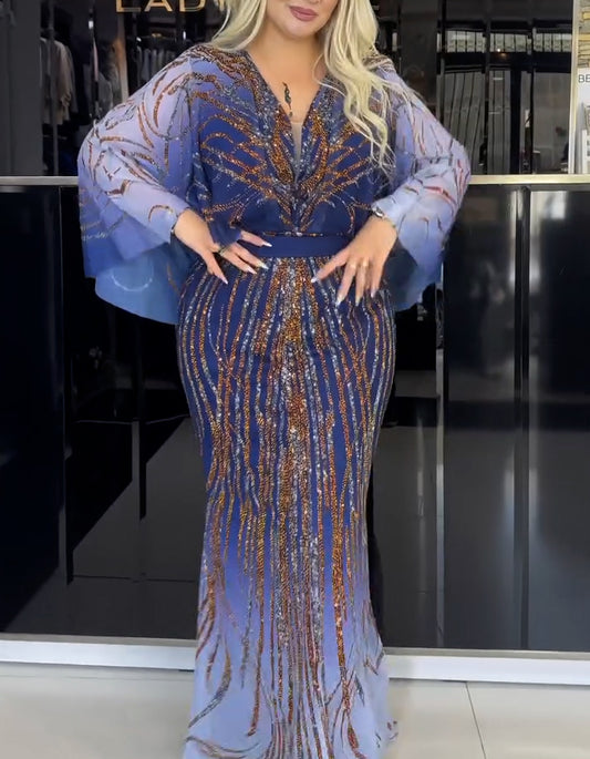 Gradient Maxi Dress