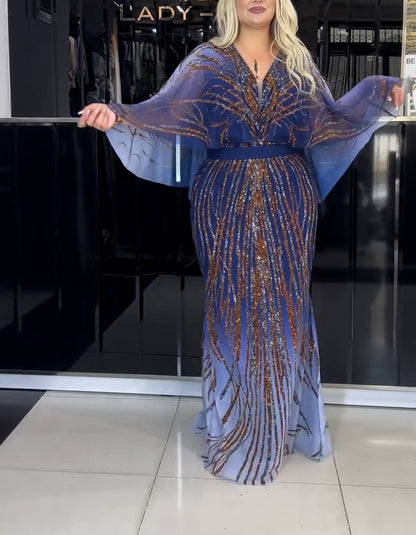 Gradient Maxi Dress