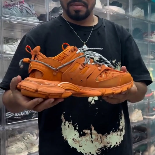 Orange Comfort Sneakers