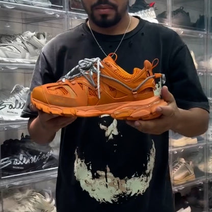 Orange Comfort Sneakers