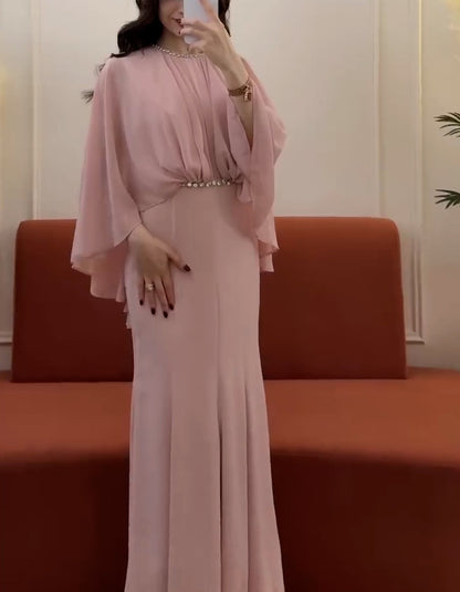 Solid Color Smooth Dress