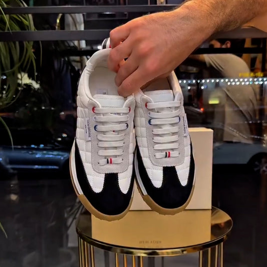 Checkered Soft-Sole Shoes