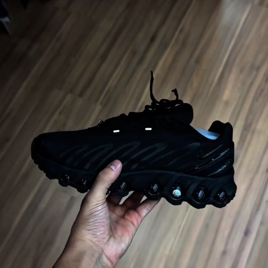 All-Black Comfort Sneakers