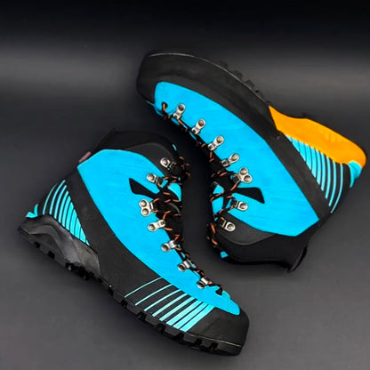 Blue Hiking Boots