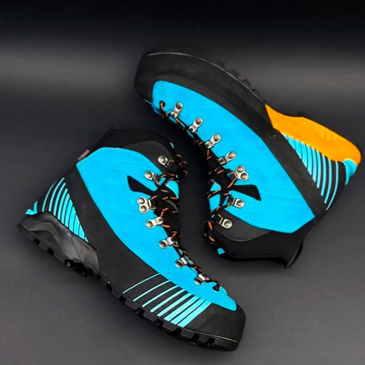 Blue Hiking Boots