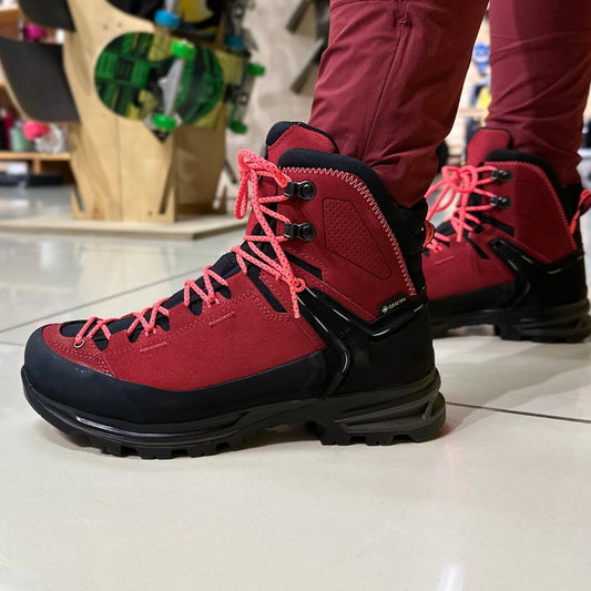 Red Casual Short Boots