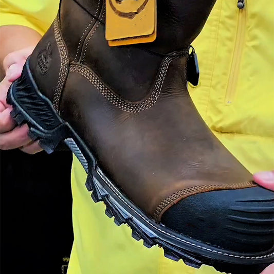 Leather Non-Slip Boots