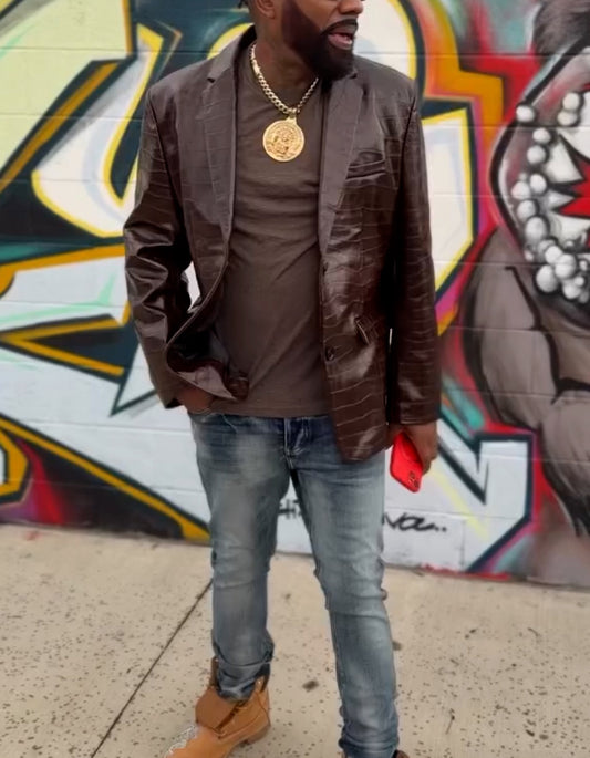 Brown Leather Jacket