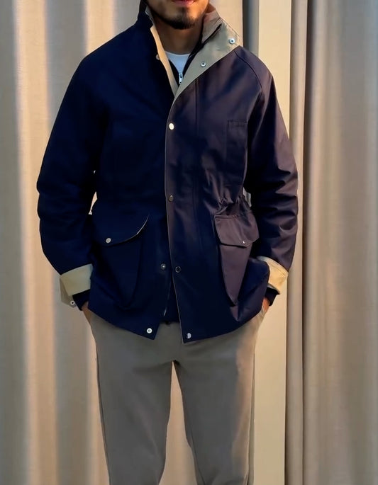 Blue Waterproof Jacket