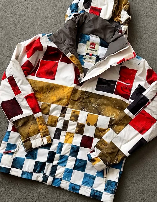 Colorful Plaid Casual Jacket