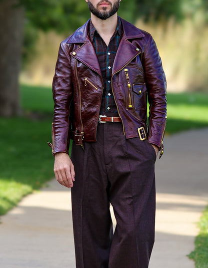 Burgundy Short Jacket