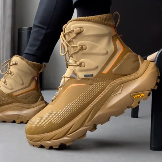 Khaki Chunky Boots