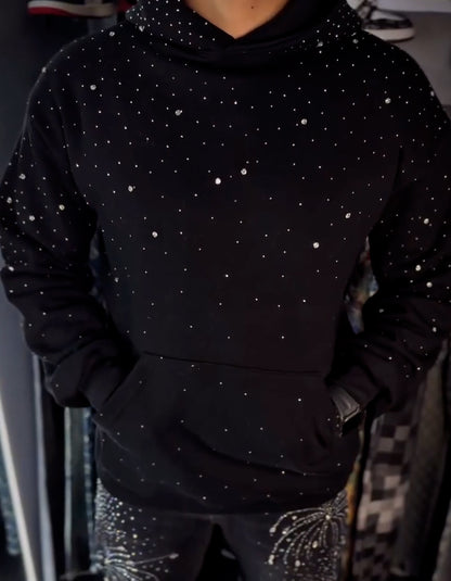 Glitter Loose Hoodie