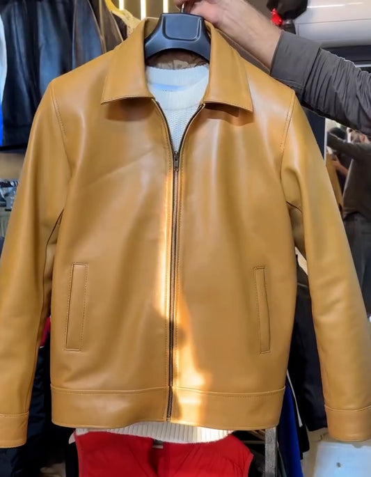Yellow Slim Jacket