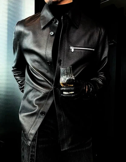 Solid Color Slim Jacket