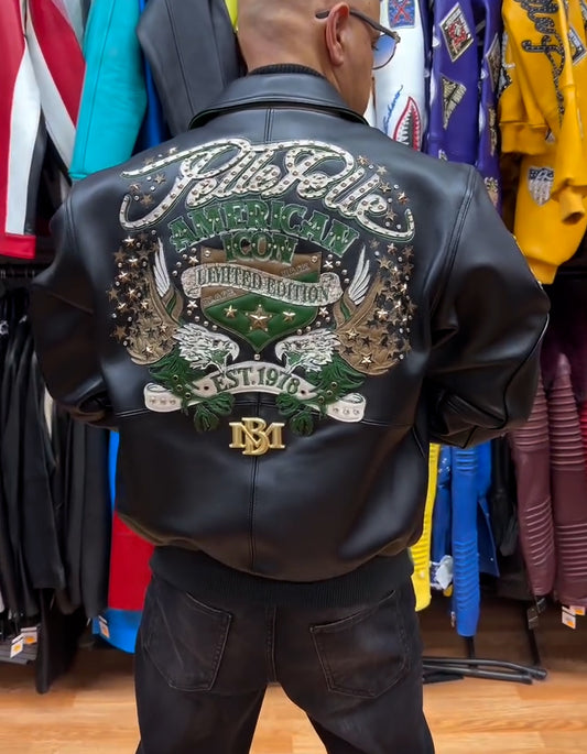 Luxurious Leather Loose Jacket