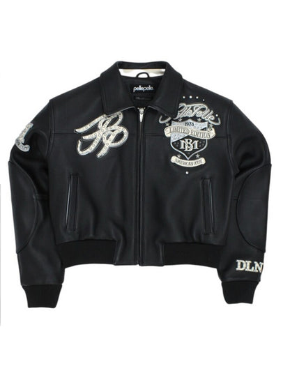 Luxurious Leather Loose Jacket