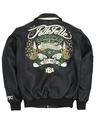 Luxurious Leather Loose Jacket
