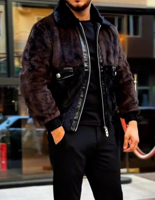 Suede Short Jacket