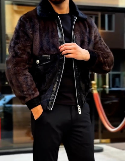 Suede Short Jacket