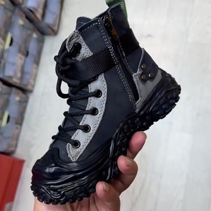 High-Top Chunky Sneakers