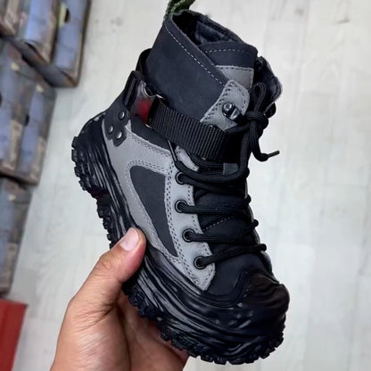 High-Top Chunky Sneakers