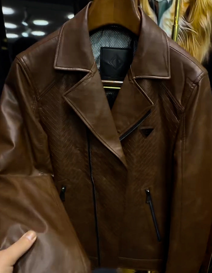 Brown Soft Leather Jacket