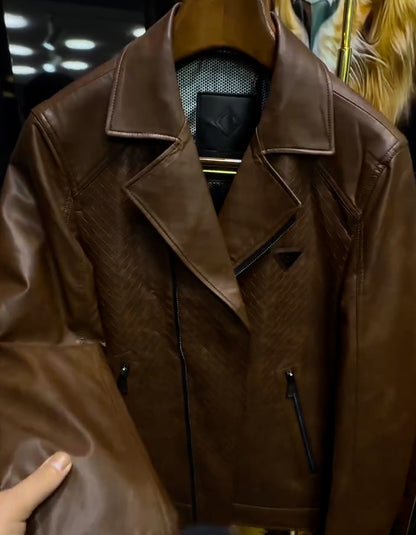 Brown Soft Leather Jacket